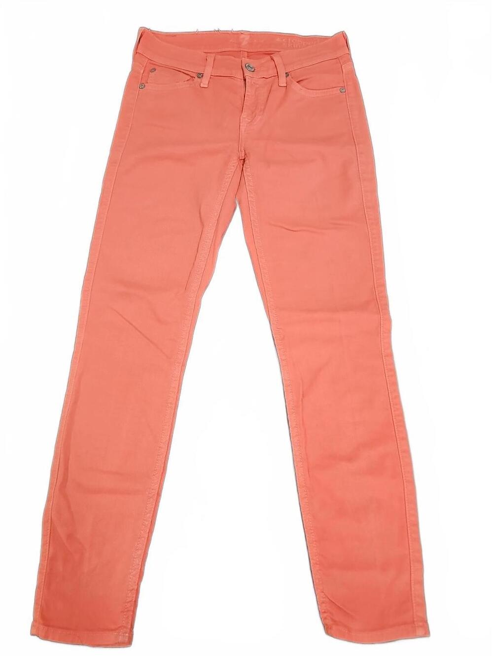 7 For All Mankind The Cropped Skinny Jean Size 26 MSRP $178